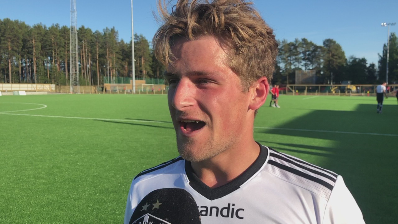 – Endelig kom det første målet